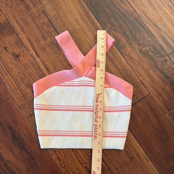 Babaton | Striped Criss Cross Tank Top - Picture 5 of 9